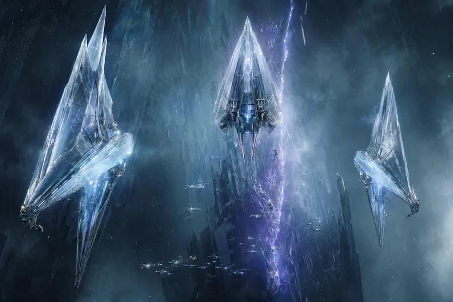 Prismists scene — concept art.